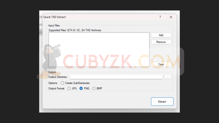 Quick TXD Extractor - Cubyzk